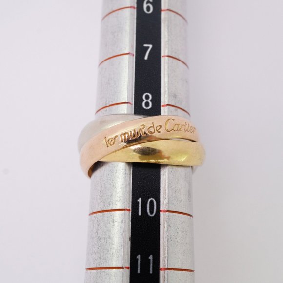 CARTIER 18k Gold Trinity Ring #49 - Picture 7 of 9